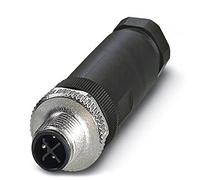 PHOENIX CONTACT SACC-DSI-M8FS-8CON-M10-L180 SH - Conector para sensor y accionador (8 pines, montaje con rosca de fijación M10, 6,765 g)