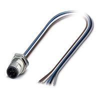 PHOENIX CONTACT SACC-DSI-MS-5P-M12/0.5 PVSQ0.5 - Pasamuros para pared (5 pines, 0,5 m)