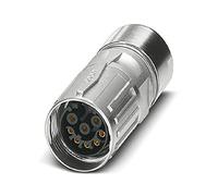 PHOENIX CONTACT ST-08S1N8A8K03S - Conector de cable Speedcon, bloqueo de 8 polos, tipo de contacto hembra K, grado de protección IP67, rango de diámetro de cable de 5 mm a 9,2 mm, 8 polos, conector