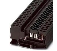 Phoenix Contact ST 4-FSI/C - Terminal de carril DIN simple negro, 400 V/30 A, muelle x 1 pieza