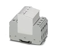 PHOENIX CONTACT VAL-SEC-T2-3S-350/40-FM - Dispositivo de protección contra sobretensión enchufable tipo 2/clase II para redes de alimentación trifásica con N & PE con contacto de visualización remota