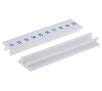 Phoenix Contact ZB5.LGS : 11-20 tiras de marcado para bloque de terminales de conexión, paquete de 10 unidades