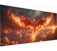 Phoenix Diamond Painting Grande 100x200cm, 5D DIY Diamond Painting 6-9145 | Cielo Estrellado Manualidades Adultos Kit Punto de Cruz, Diamante Completo Rhinestones Bordado Kit, Decoración Hogar Regalo