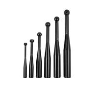 Phoenix Fitness Indian Club - Pesa rusa de hierro fundido Clubbell Mace Macebell para hombres y mujeres, entrenamiento de fuerza, hombro, agarre y antebrazo en casa y gimnasio, negro, 4 kg