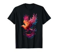 Phoenix Floral Phoenix Rising Rejuvenecimiento Firebird Renacido Camiseta
