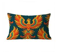Phönix Funda Cojin 30x50, Fundas Cojines 30 x 50 cm Suave Cómodo Absorbente del Sudor y Transpirable, Funda Cojin Sofa Cama Retro para Personas Que Sudan con Facilidad Home Decoration BZTL-0481