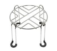 PHOENIX GRAVITY Soporte de acero inoxidable para sistemas de filtro de agua por gravedad de hasta 8 litros (22 cm de diámetro)