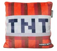phoenix group AG Minecraft - Cojín Decorativo con Relleno, Aterciopelado Suave, Cubo TNT
