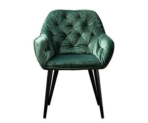 Phoenix Group Chessy - Silla de Comedor, Color Verde Oscuro