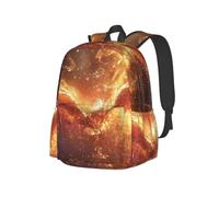 Phoenix In The Flame - Mochila ligera para viajes, senderismo, viajes diarios, negocios, mochila rosa para laptop para hombres y mujeres