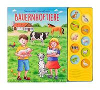 Phoenix Interna Bauernhoftiere - Interaktives Pappbilderbuch mit 10 (Tapa dura)