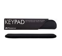 Phoenix KeyPad Reposamuñecas de Gel 46x8.6cm Negro para Teclado