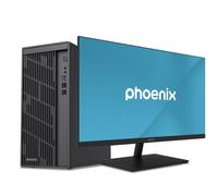 Phoenix Kit Ordenador Phoenix Core i3 16GB DDR5 SSD NVMe 1TB Intel Core i3-14100 con Monitor Prisma 27" Full HD 100Hz