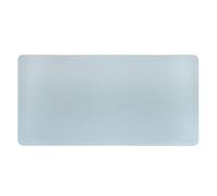 Phoenix matepad alfrombrilla escritorio ratón pu 80 x 40 cm antideslizante impermeable materíal simil cuero azul - gris