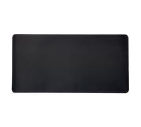 Phoenix matepad alfrombrilla ratón pu 80 x 40 cm antideslizante impermeable materíal simil cuero negra