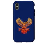 Phoenix Mythical Bird Rising Born Phoenix Firebird Hombres Mujeres Carcasa para iPhone X/XS
