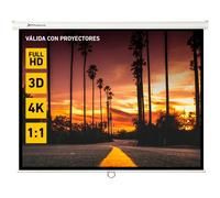 Pantalla de Proyección Manual 80 (144 x 144 cm) - PHOENIX