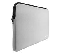 Funda de neopreno phoenix para tablet o portátil 14pulgadas interior terciopelo gris