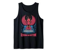 Phoenix Piano Renacido En Rhythm Design Camiseta sin Mangas