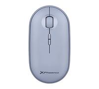 Phoenix Rebble Raton Inalambrico Bluetooth o 2.4 GHz con Receptor USB Clic Silencioso