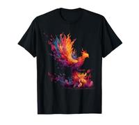 Phoenix Reborn Phoenix Rising Fire Phoenix Bird Rejuvenecimiento Camiseta