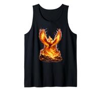 Phoenix Rise Strength MOTIVACIÓN Amor Romper EL CORAZÓN Camiseta sin Mangas