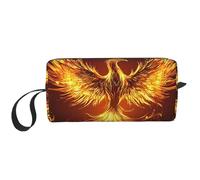 Phoenix Rising - Bolsa de maquillaje resistente al agua, organizador de artículos de aseo de viaje para mujeres y hombres, bolsa de almacenamiento de cosméticos con cremallera, bolsa de herramientas
