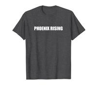 Phoenix Rising Camiseta, Hombre, Jaspeado Oscuro, 5XL