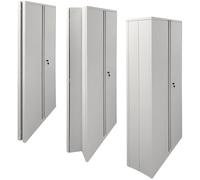 Phoenix Safe Company SCF Series SCF1891GGK Armario de papelería de 2 puertas con cerradura de llave, 4 estantes ajustables, ideal para oficina, almacén y almacenamiento de documentos, fácil de montar,