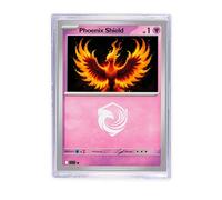 PHOENIX SHIELD 69250 - Juego de 12 cajas Mini Snap transparentes - Protección rígida 100% UV para tarjetas coleccionables - Tamaño estándar 63,5 × 88,9 mm