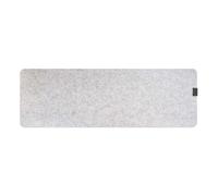 Phoenix Sizigia Alfombrilla Gaming Premium de Fieltro Gris Claro 90x30cm