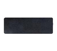 Phoenix Sizigia Alfombrilla Premium de Fieltro 2x2 cm | Superficie Suave de Alta Densidad | Base Antideslizante | Protección de Escritorio para Teclado y Ratón | (Gris Oscuro)