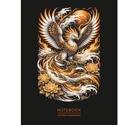 Phoenix Tattoo Notebook - Japanese Style Rebirth Journal: Mythical Fire Bird Irezumi Inspired Design for Artists, Creatives & Symbolic Art Lovers (Tattoo Symphony)