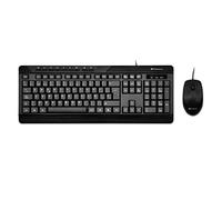 Combo phoenix key media de teclado español qwerty y ratón con cable usb