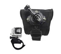 Phoenix Technologies PHGP127L - Soporte de muñeca Ajustable para cámaras Deportivas (con rotación Velcro de 360 Grados) Color Negro