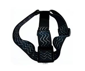 Phoenix Technologies PHGP23S - Correa de Cabeza Ajustable para cámaras Sport & GoPro Hero 4/3+/3/2/1 (con Antideslizante elástico) Color Negro