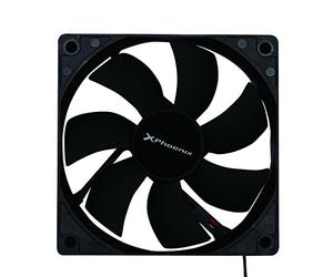 Phoenix technologies - Ventilador Auxiliar Phoenix phcoolerfan12 12cm / 3 a 4 Pines/ 12000rpm/ silencioso/Color Negro