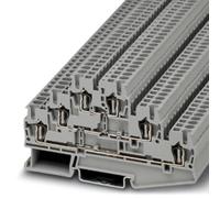 PHOENIX Terminal multinivel CONTACT ST 2.5-3L, sección transversal nominal de 2.5 mm², 6 conexiones, gris, 1 pieza