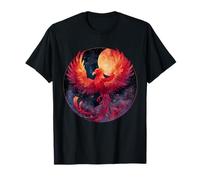 Phoenix Wall Retrato Firebird Rejuvenecimiento Pájaro mítico Camiseta