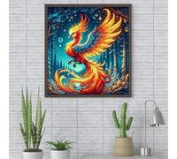 Phoenix Woods Landscape Jigsaw Puzzle 300 Pieces 35x35cm/14x14inch, Difficult Jigsaw Puzzles for Adults 300, Beautiful Art Work, Great Festive Puzzle Gift for Men/Women