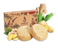 PHOGARY 2PCS Barra de Champú para el Cabello - Jabón para el Cabello de Jengibre Cuidado Natural del Cabello con Extractos de Plantas, Hidrata el Cabello y Limpia los Poros del Cuero Cabelludo 3.88 oz