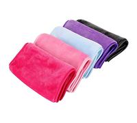 PHOGARY 5 Piezas paño desmaquillante Reutilizable Toalla de Limpieza Facial Lavable Almohadillas de Microfibra para Todo Tipo de Pieles