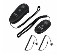 PHOLSY 262ft Disparador Remoto Disparador Inalámbrico con 2 Cables para Canon Fuji Olympus Cámara 1200D 1300D R R6 100d PowerShot SX60HS 250D 6D Mark II 750d 90D 200D 700D 1100D 2000D 30D 5D MarkII