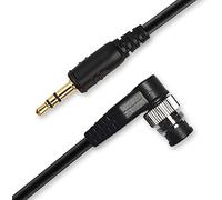 PHOLSY 3,5 mm DC0 Cable Disparador Remoto Cable de Conexión para Nikon Fujifilm Kodak con Pixel TW283
