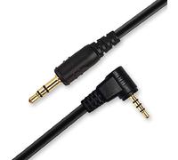 PHOLSY 3,5 mm L1 Cable Disparador para Panasonic G1 G2 G3 G5 G6 G7 G10 G70 Gf1 GH2 GH3 GH4 GX7 L1 L10 LC-1 FZ20 FZ20K FZ20S FZ30 FZ30K FZ50 FZ50K FZ50S FZ100 FZ2000 con Pixel TW283
