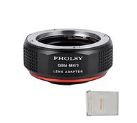 PHOLSY Adaptador de Objetivos Rollei a M4/3 para Lente de Montura Rollei QBM y Cuerpo de Cámara Micro Four Thirds M4/3 (MFT Micro 4/3) Montura Compatible con Olympus Panasonic Lumix Rollei-MFT