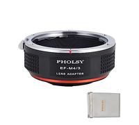 PHOLSY Adaptador Montura Manual para Objetivos Canon EF y Cámara M4/3