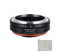 PHOLSY Adaptador Montura Manual para Objetivos Canon FD y Cámara M4/3 | Compatible con Objetivos Canon FD FL y Cámara Micro Four Thirds con Palanca de Apertura, FD a M4/3, FL a M4/3, FD a MFT