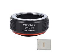 PHOLSY Adaptador Montura Manual para Objetivos CY y Cámara M4/3
