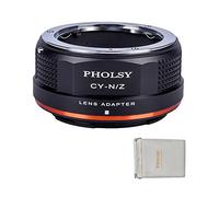 PHOLSY Adaptador Montura Manual para Objetivos CY y Cámara Nikon Z